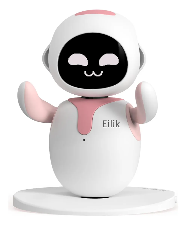 Robot inteligente Eilik Original, automatización electrónica, Robot Ai, interacción emocional, Vocal múltiple, azul y rosa