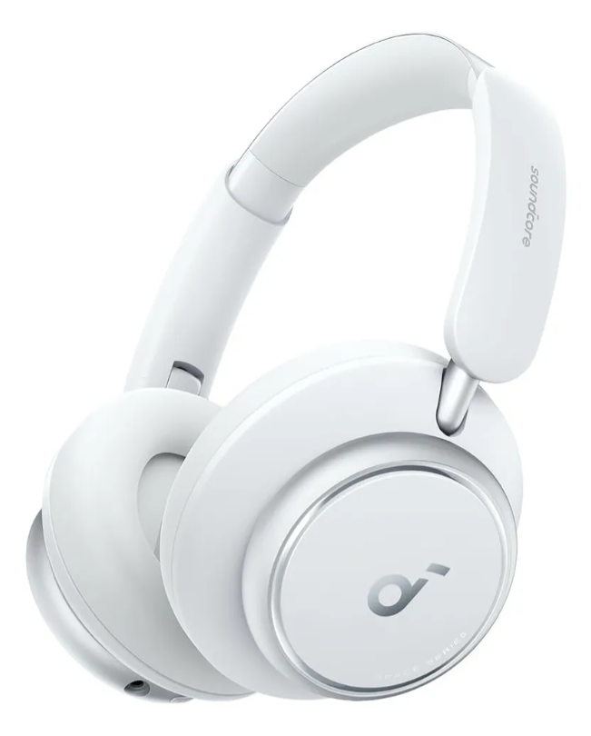 Audifonos SoundCore Space Q45 con cancelación activa de ruido adaptativa, Hi-Res Audio de Alta resolución LDAC, Bluetooth 5.3 y 50 horas de reproducción