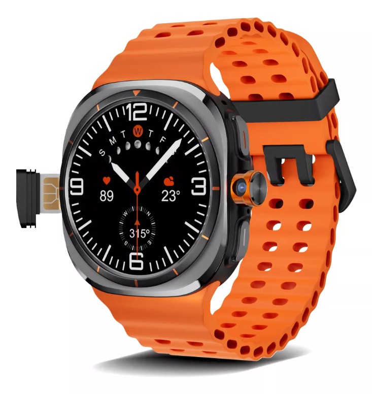 Smart Watch U8 Ultra 5G SIM Android 9 de 1,6 pulgadas AMOLED WiFi GPS y cámara giratoria