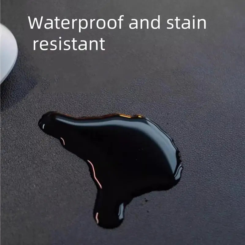 Mouse Pad de escritorio de gran tamaño para portátil, teclado de cuero, estilo minimalista, de alta gama.