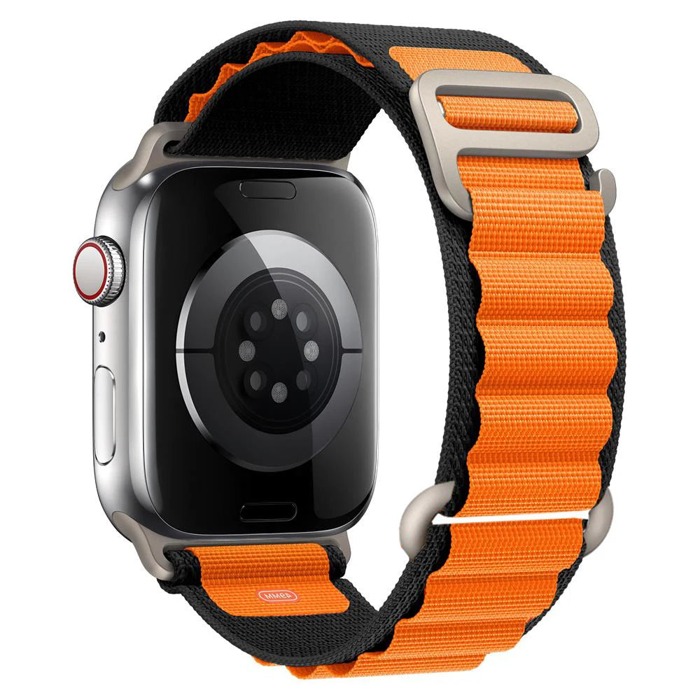Correa alpine Loop para Apple 38 40 41 S10-42mm/42 44 45 49 S10-46mm de nailon serie 10 9 8 7 6 SE Ultra 2