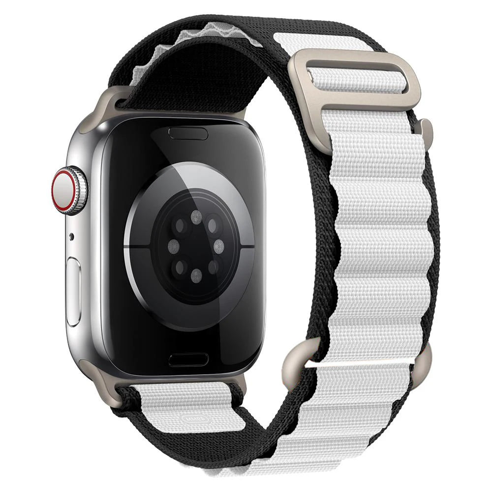 Correa alpine Loop para Apple 38 40 41 S10-42mm/42 44 45 49 S10-46mm de nailon serie 10 9 8 7 6 SE Ultra 2