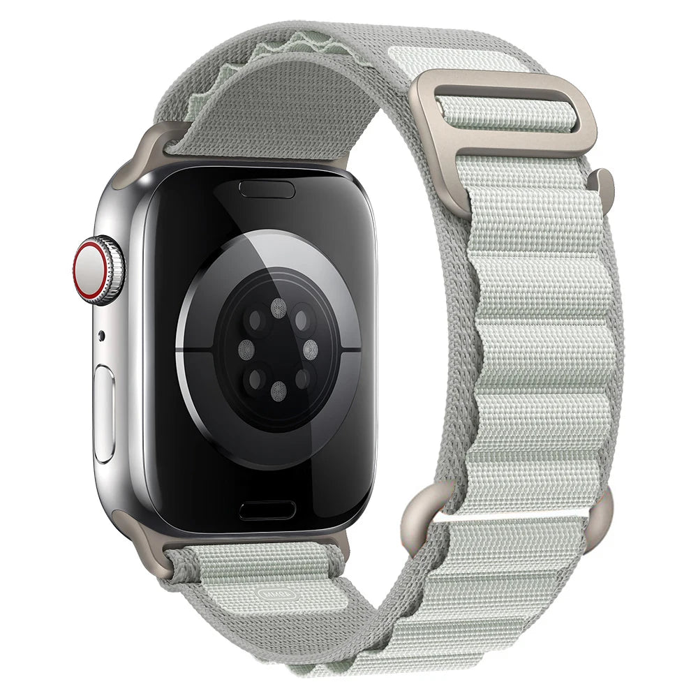 Correa alpine Loop para Apple 38 40 41 S10-42mm/42 44 45 49 S10-46mm de nailon serie 10 9 8 7 6 SE Ultra 2