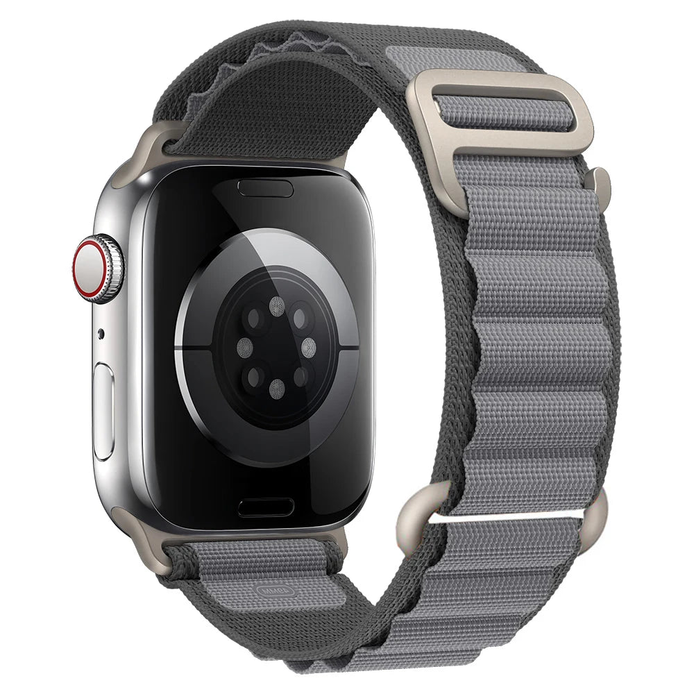Correa alpine Loop para Apple 38 40 41 S10-42mm/42 44 45 49 S10-46mm de nailon serie 10 9 8 7 6 SE Ultra 2