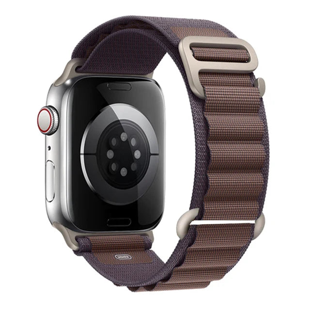 Correa alpine Loop para Apple 38 40 41 S10-42mm/42 44 45 49 S10-46mm de nailon serie 10 9 8 7 6 SE Ultra 2