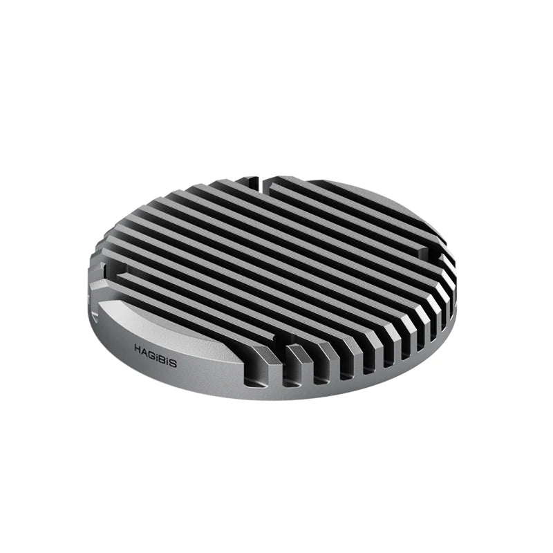 Hagibis - Carcasa de aletas de disipación de calor para MC100 M.2 2230 NVMe SSD con Magsafe