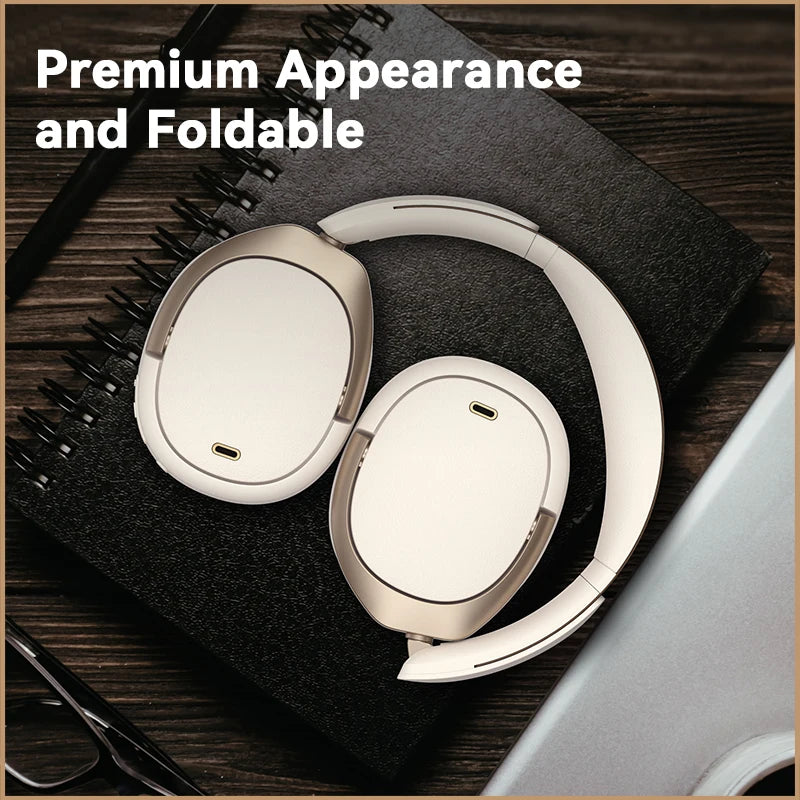 Auriculares Edifier WH950NB inalámbricos con cancelación de ruido para oficina, viajes y gaming