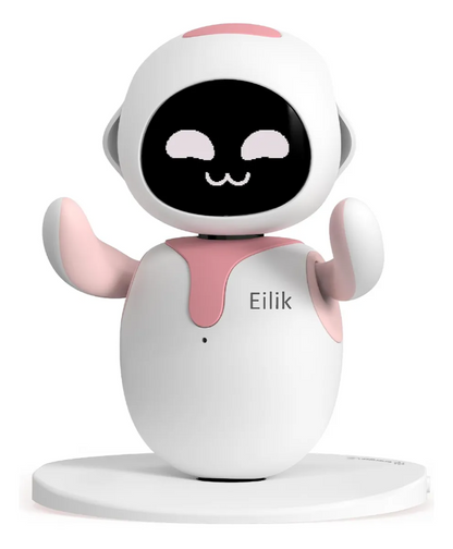 Robot inteligente Eilik Original, automatización electrónica, Robot Ai, interacción emocional, Vocal múltiple, azul y rosa