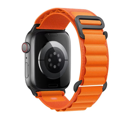 Correa alpine Loop para Apple 38 40 41 S10-42mm/42 44 45 49 S10-46mm de nailon serie 10 9 8 7 6 SE Ultra 2