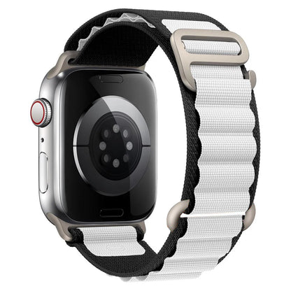 Correa alpine Loop para Apple 38 40 41 S10-42mm/42 44 45 49 S10-46mm de nailon serie 10 9 8 7 6 SE Ultra 2