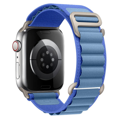 Correa alpine Loop para Apple 38 40 41 S10-42mm/42 44 45 49 S10-46mm de nailon serie 10 9 8 7 6 SE Ultra 2