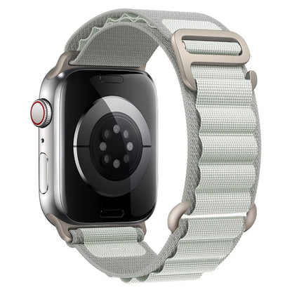 Correa alpine Loop para Apple 38 40 41 S10-42mm/42 44 45 49 S10-46mm de nailon serie 10 9 8 7 6 SE Ultra 2